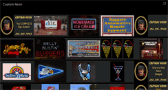 Desktop Screenshot of captainneon.com